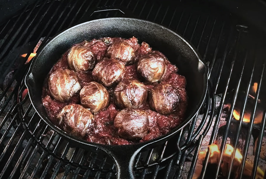 Baconized Pasta Meatballs Recipe – BBQ Pit Boys
