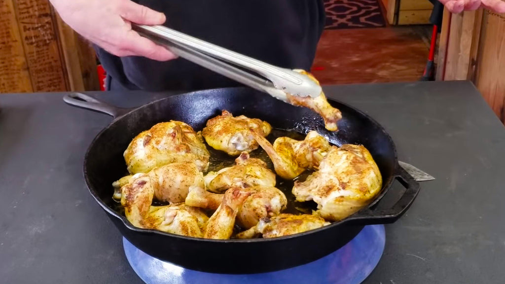 Cast Iron Chicken BBQ Pit Boys