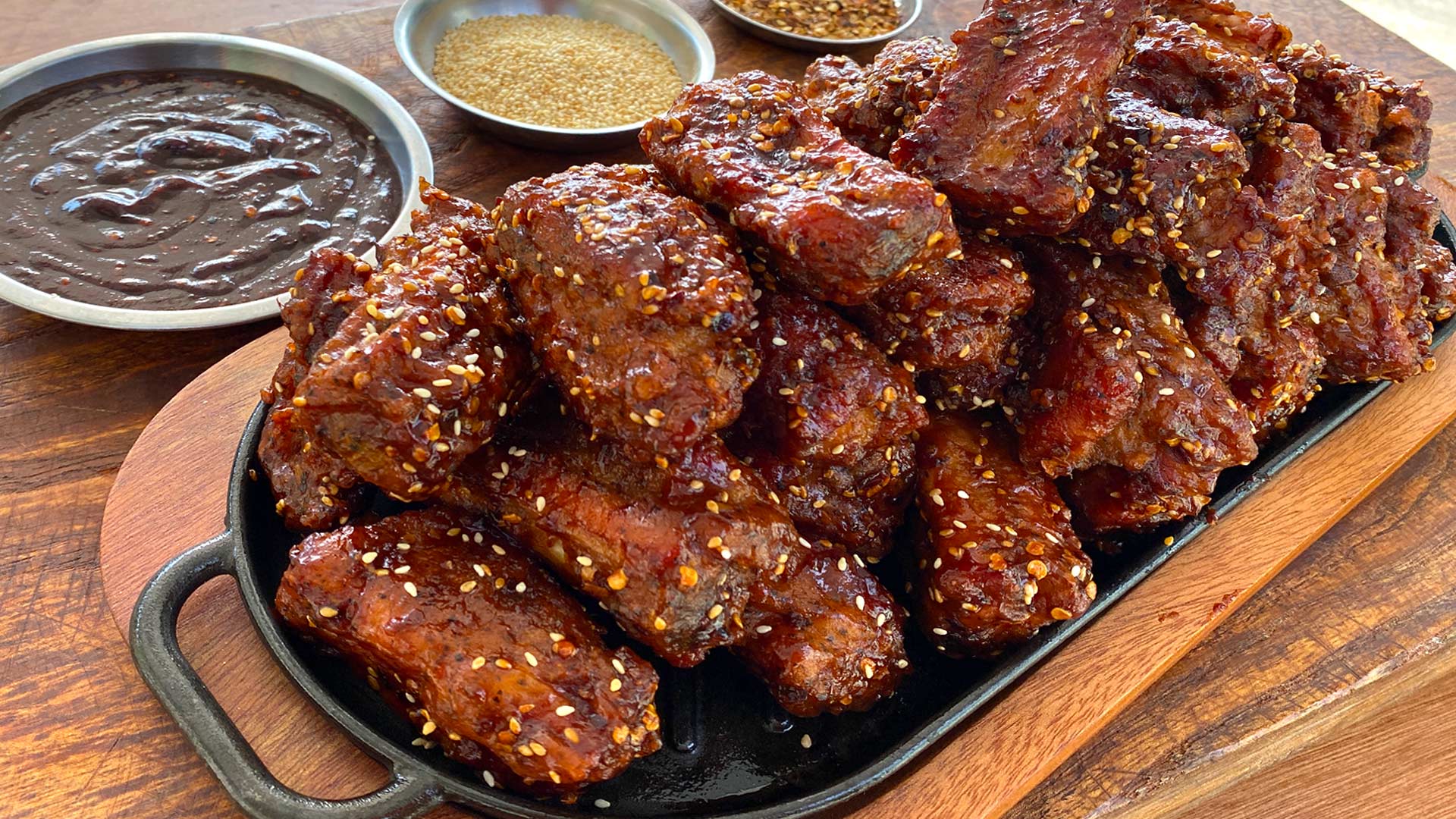 Smokey Fried Spare Ribs  &ndash; BBQ Pit Boys
