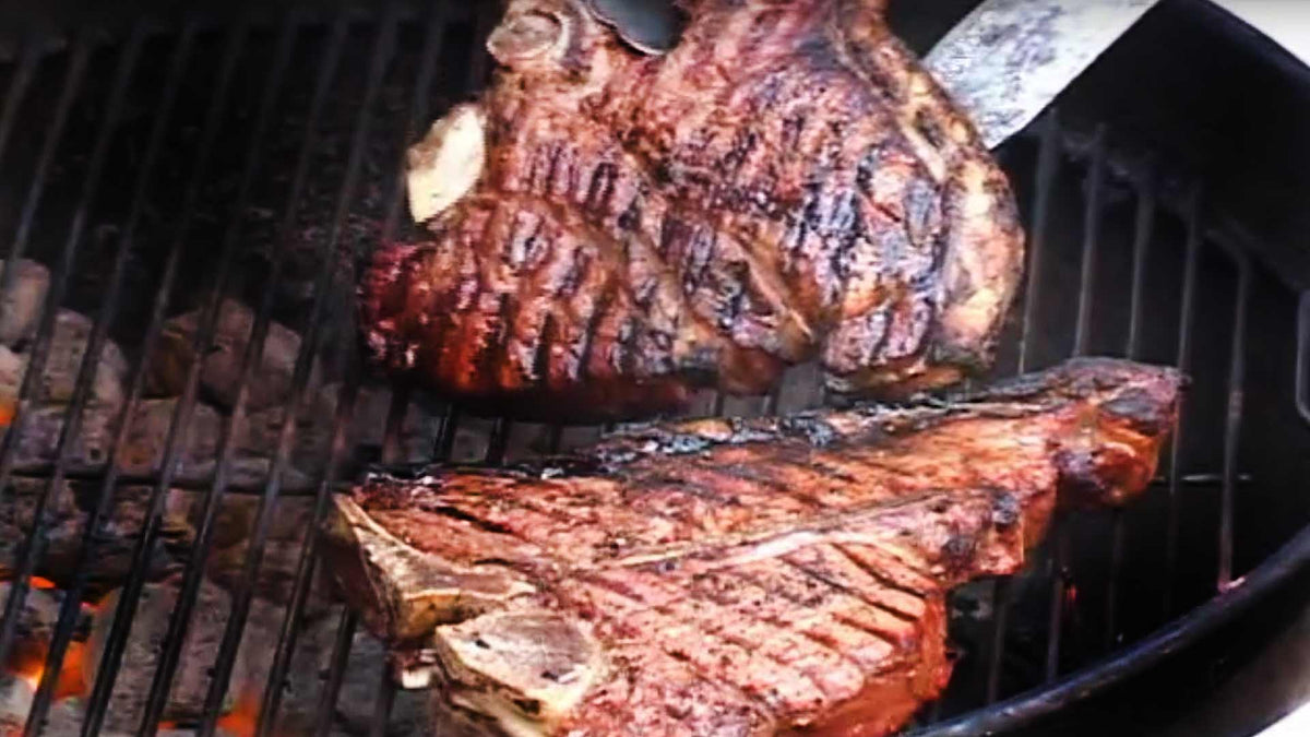 PORTERHOUSE STEAK BBQ Pit Boys