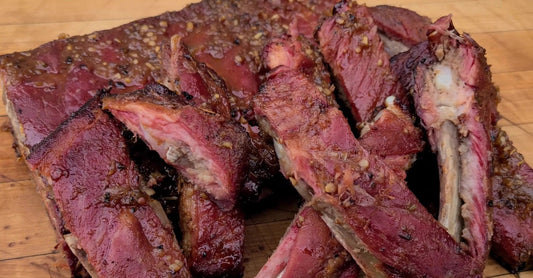 Butterscotch Bourbon Ribs