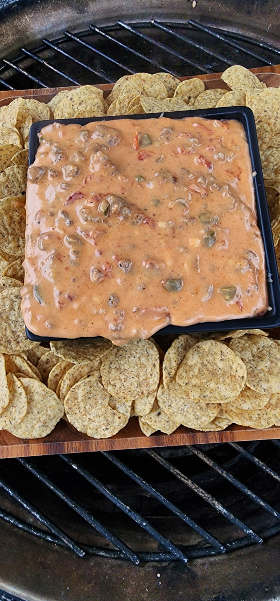 Smoked Queso Dip BBQ Pit Boys