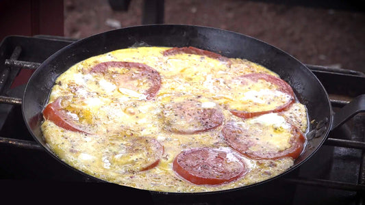 Bacon Egg Tomato Pie