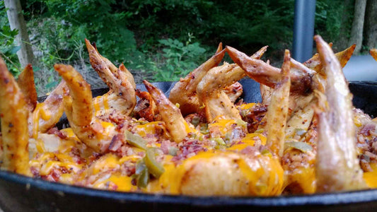 Cheese Bacon Pan Wings