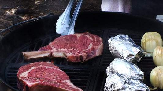 RIB STEAKS AND BEEF SAUCE