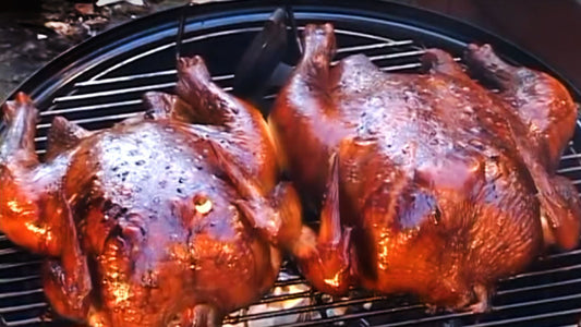 BARBECUE CHICKEN ON THE SMOKER