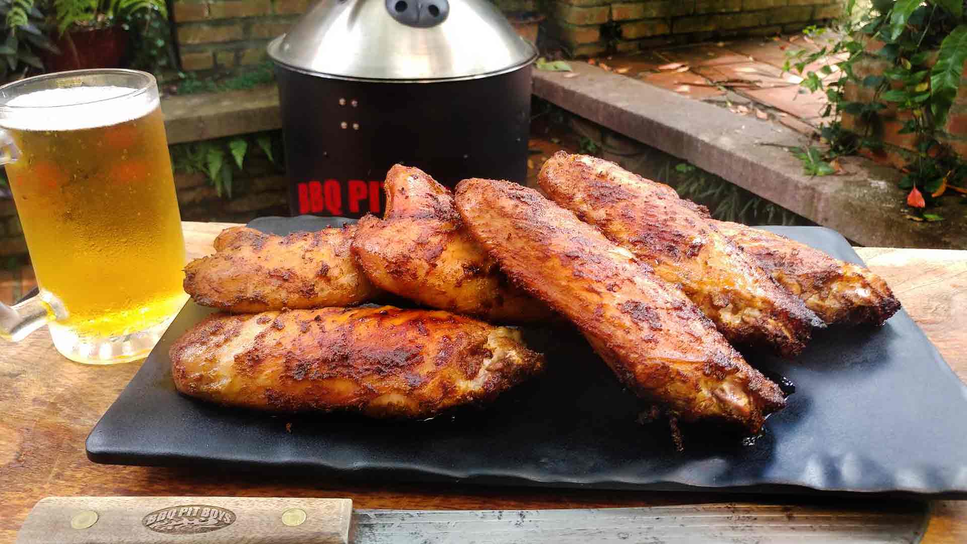 Smoked Turkey Wings  Pig of the Month BBQ