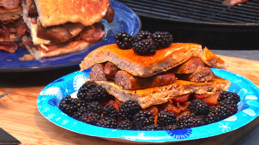 BLACKBERRY BRANDY PANCAKES