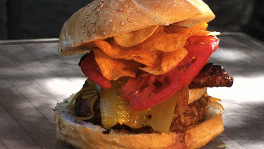 POTATO CHIP BACON BURGERS