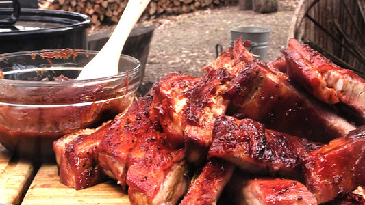 CHIPOTLE HONEY SPARE RIBS ON THE PIT BARREL COOKER