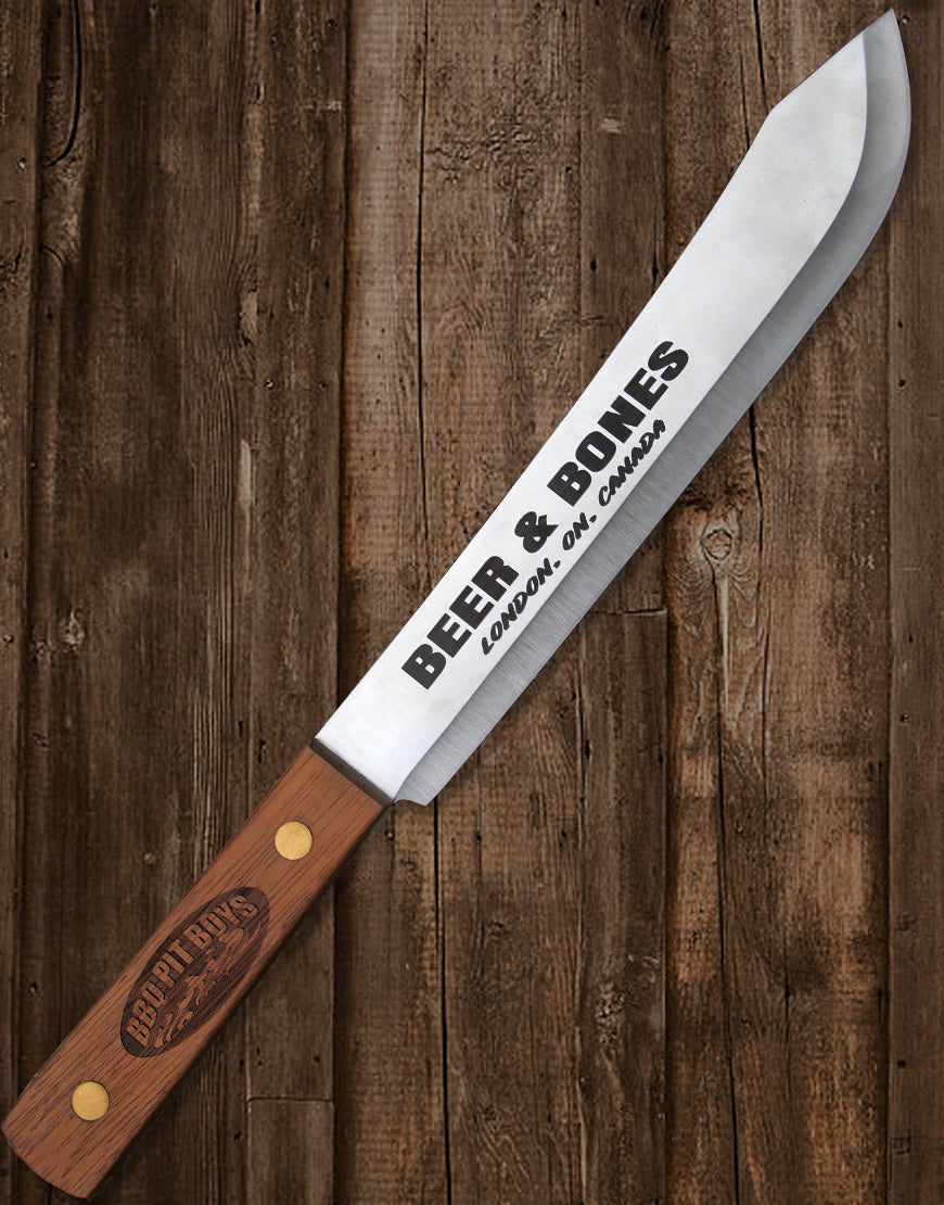 Carving/Slicing Knife -- can be personalized - DDR Fab & DDR BBQ Supply